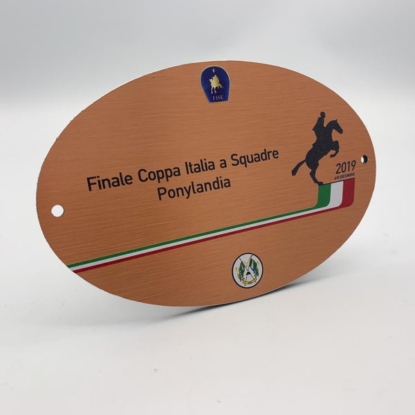 Targa per Box - Serie Platinum