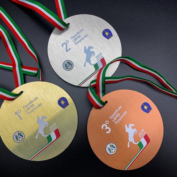 Tris Medaglie - Serie Platinum